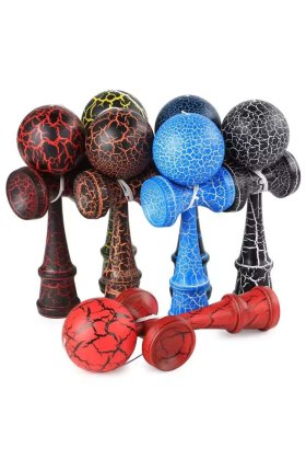 Joc Kendama din lemn – Crackle Design, zubi