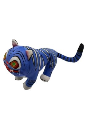 ® Tigru de pluș Vânător de Demoni, Design Realist, Multicolor, 20 cm