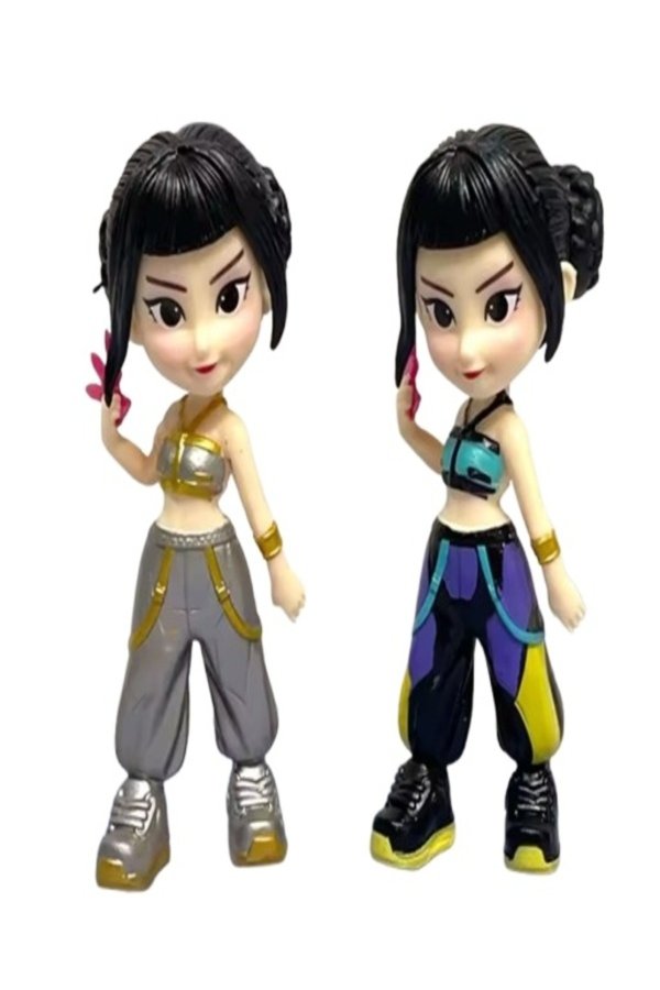 Figurina Zoey Fetele K Pop Demon Hunter 10 cm Multicolor
