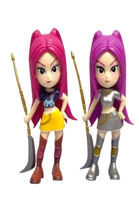 Figurină Mira K-Pop Demon Hunter, multicoloră, 10 cm