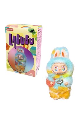 Figurină de pluș stil Labubu, seria 5, pin pentru dragoste