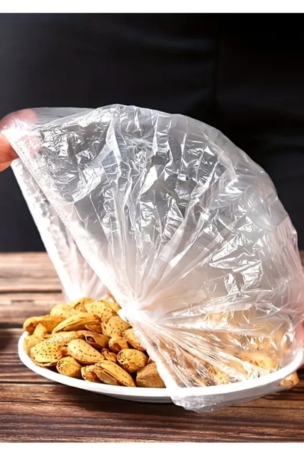 Set 100 pungi elastice pentru alimente