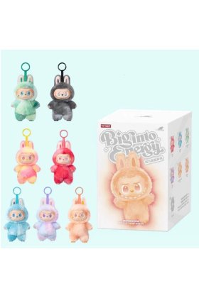 Set de 3 jucării de pluș Labubu, Generația 3, modele surpriză, 15 cm