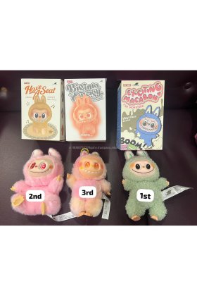 Set 3 figurine de acțiune mini Labubu, design boem, jucărie colecționabilă pentru copii și adulți