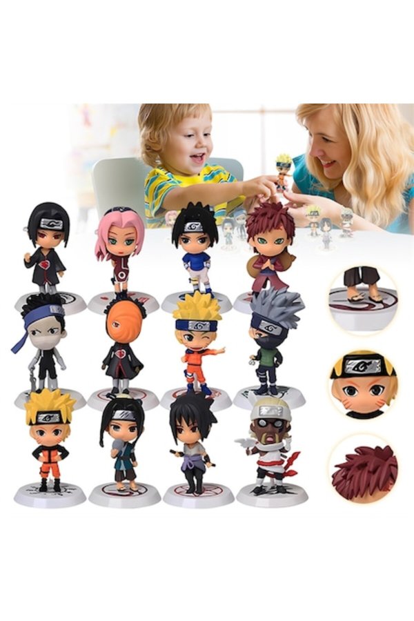 Set 6 Figurine Naruto, aleatorii