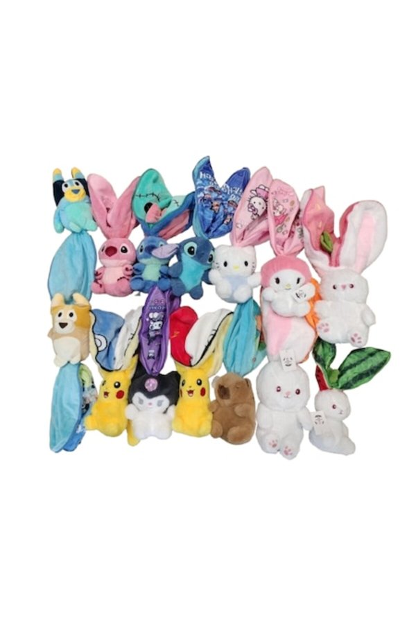 Set 3 Plush Toys, Soft and Velvety VICTINY®, 20 cm