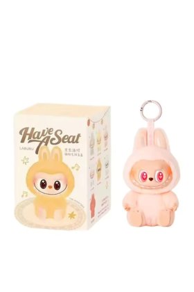 Cutie Surpriza Labubu Generatia a 2-a - Jucarie Imblanita 15cm cu Cap Rotativ si Card Monstri Kawaii