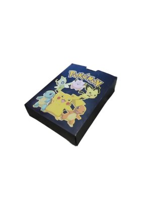 Set 55 Pokemon Cartonase, negru