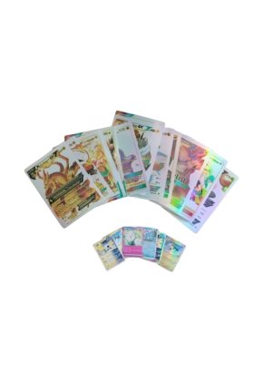 Pokemon 30 de cărți mari - modele diferite (colecții de cărți false)