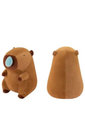 Jucărie de pluș interactivă Capibara, - Maro 25 cm