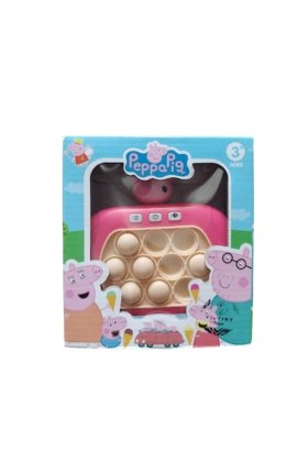 Consolă interactivă Pop It VICTINY® Peepe Pig roz
