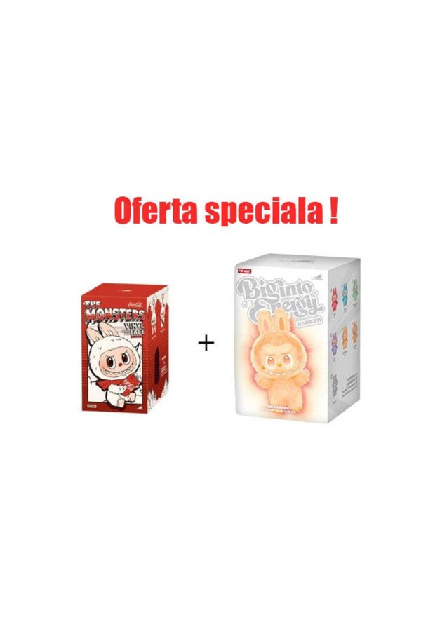 Jucărie de pluș Labubu Blindbox, Big Into Energy, 15 cm+ CADOU