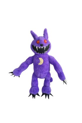 Jucărie de pluș Catnap violet cu dinți VICTINY® 34 cm