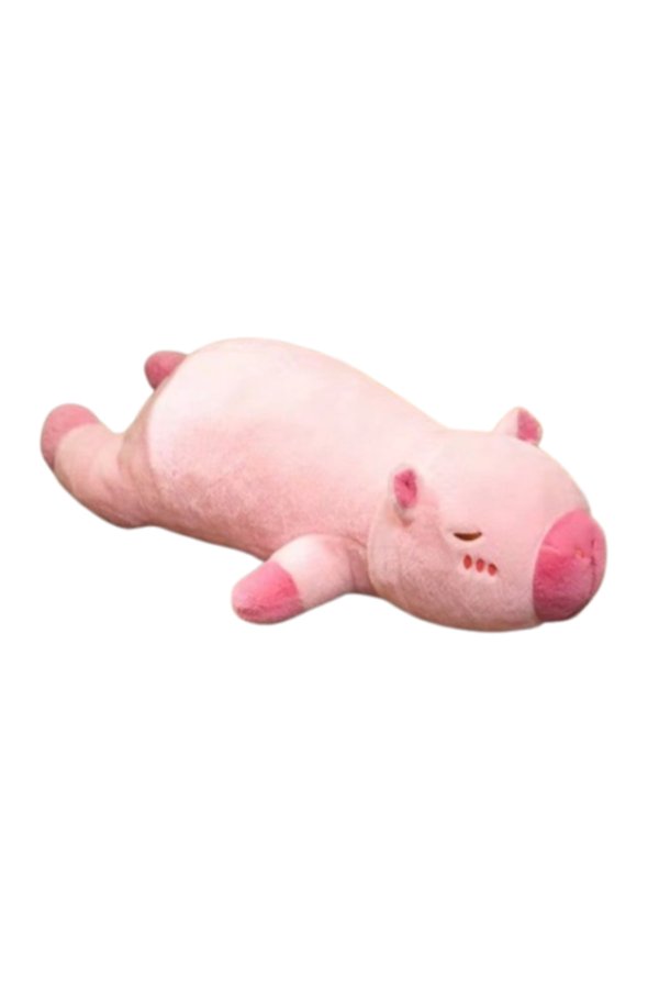 Pernă Capibara, jucărie de pluș, VICTINY® roz/calitate premium