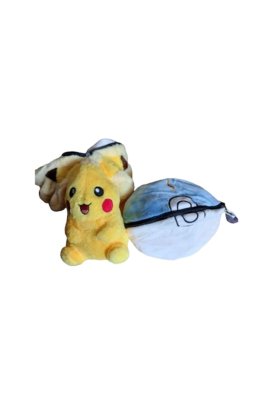 Jucărie de pluș Pikachu Ball VICTINY® Soft cu 2 forme