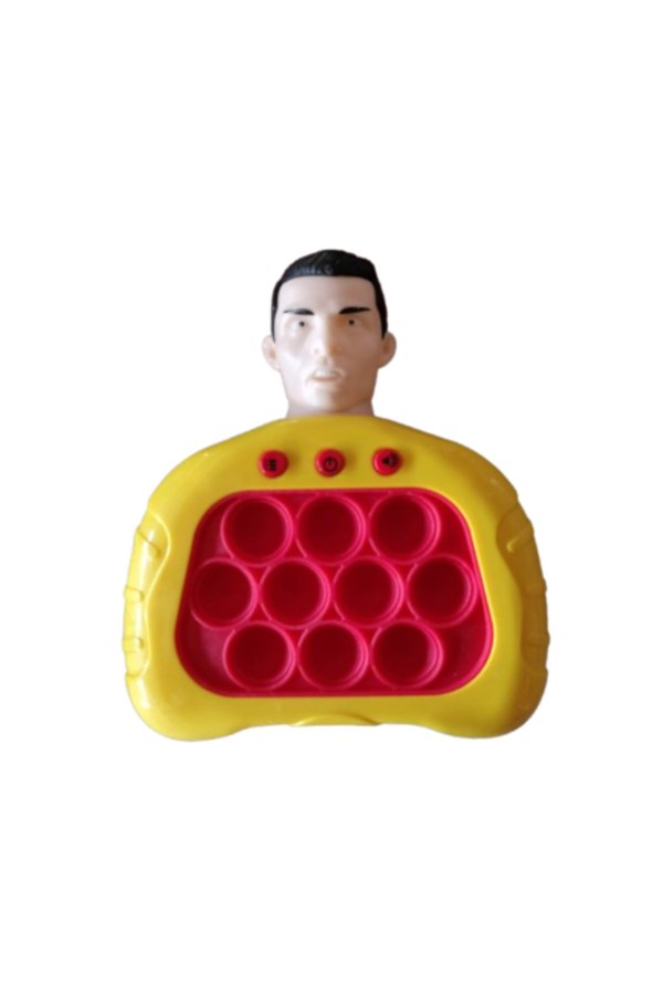 Jucărie interactivă Pop It, antistres, silicon, fotbal VICTINY®, multicoloră