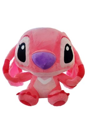 Jucărie de pluș ® - 30 cm, Personaj din Lilo & Stitch, Roz