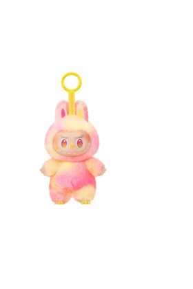 Jucărie de pluș, Labubu, Seria Forward High Energy, Generația 3, Fericire, 16 cm, Multicolor