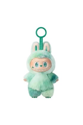 Jucărie de pluș Labubu, Seria Forward High Energy, Generația 3, SERENITY, 17 cm, Verde