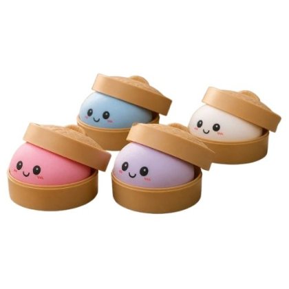 Jucarie antistres squishy, Baozi XXL / DUMPLING XXL multicolor, 1 bucata random, 15 cm