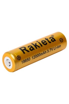 Baterie reîncărcabilă Li-ion 18650 VICTINY®, 3.7v 12000 mAh, Auriu/Galben