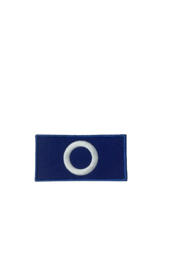 Emblemă interactivă O pentru jocul cu calamari, VICTINY®, albastru, textil, 5 ani