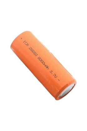 Baterie reîncărcabilă Li-ion 26650 VICTINY®, 3.7v 8000 mAh, portocaliu