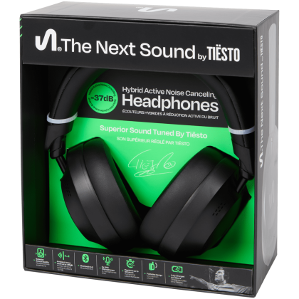 Căști wireless ANC The Next Sound by Tiësto