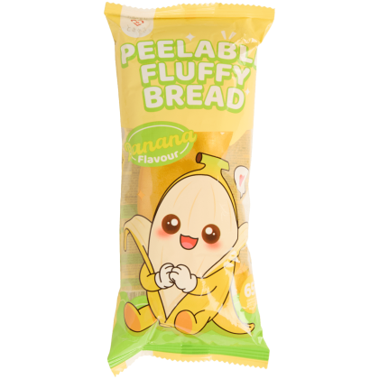 Prăjitură decojibilă cu aromă de banană Tokimeki