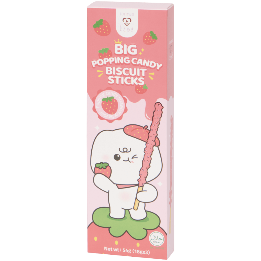 Tokimeki Popping Candy Biscuit Sticks