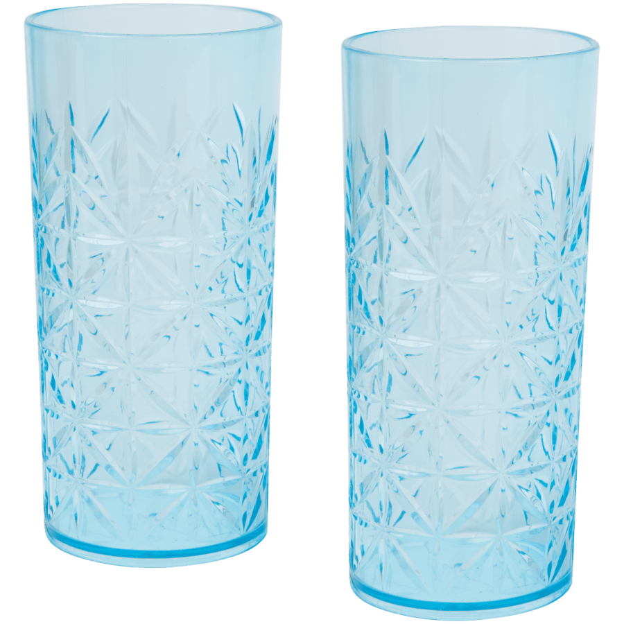Pahare înalte din plastic