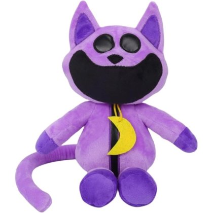 Jucari de Plus Impact Vision®, din desenul animat The Smiling Critters, culoare mov, 30 cm