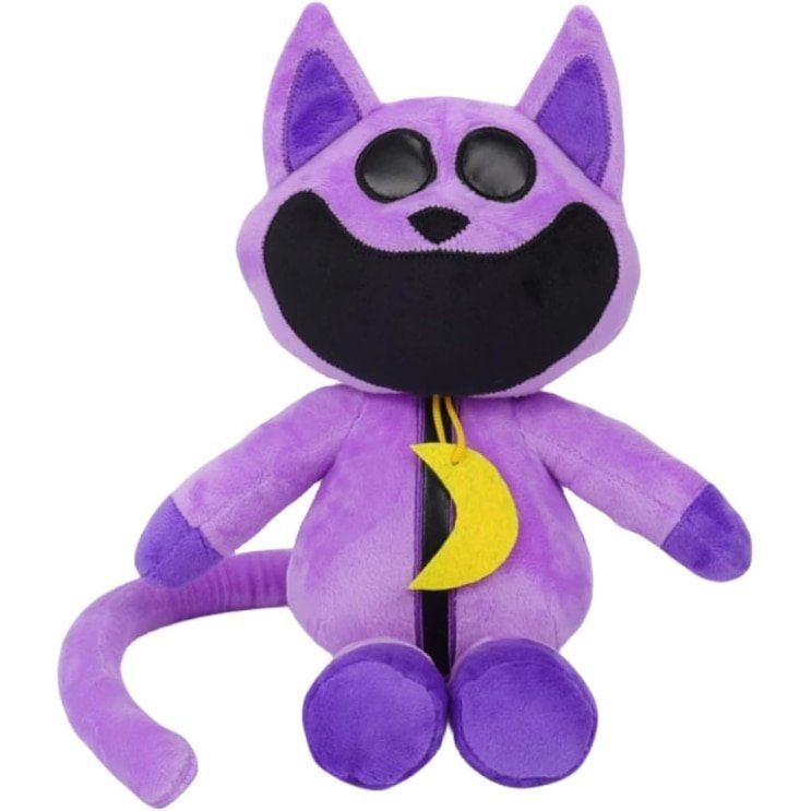 Jucari de Plus Impact Vision®, din desenul animat The Smiling Critters, culoare mov, 30 cm