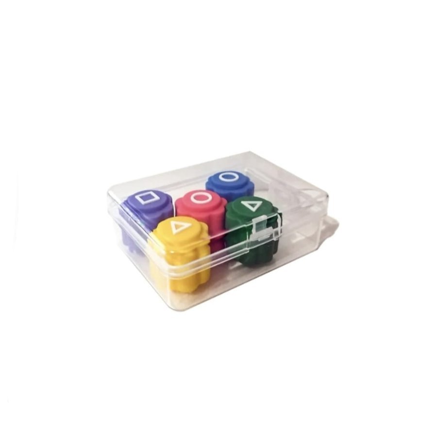 Set interactiv pentru copii, Squid Game 2, Gonggi, multicolor