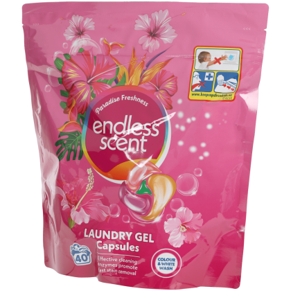 Detergent capsule Endless Scent Paradise Freshness Colour & White