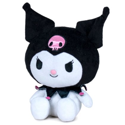 Jucarie de Plus KUROMI, din Seria Hello Kitty Sanrio Japonia, 24 cm