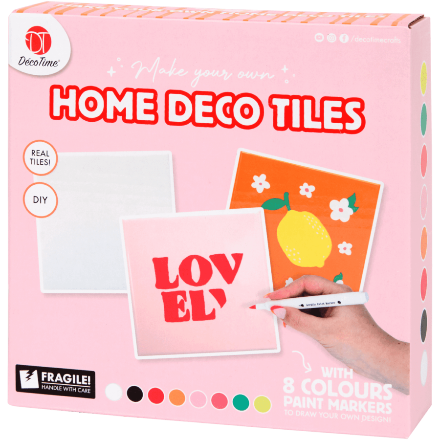 DIY set plăcuțe ceramică DécoTime