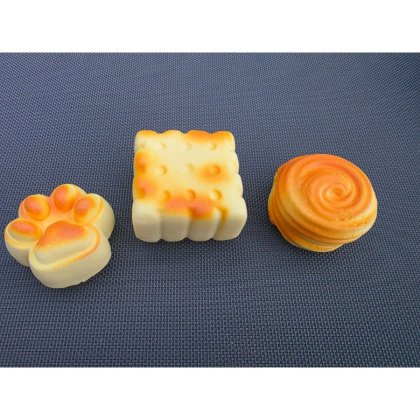 Jucarie antistres VICTINY® model spuma tip food / labuta 1 BUC RANDOM jucarie senzoriala squishy pentru copii si adulti