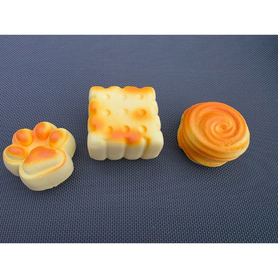Jucarie antistres VICTINY® model spuma tip food / labuta 1 BUC RANDOM jucarie senzoriala squishy pentru copii si adulti