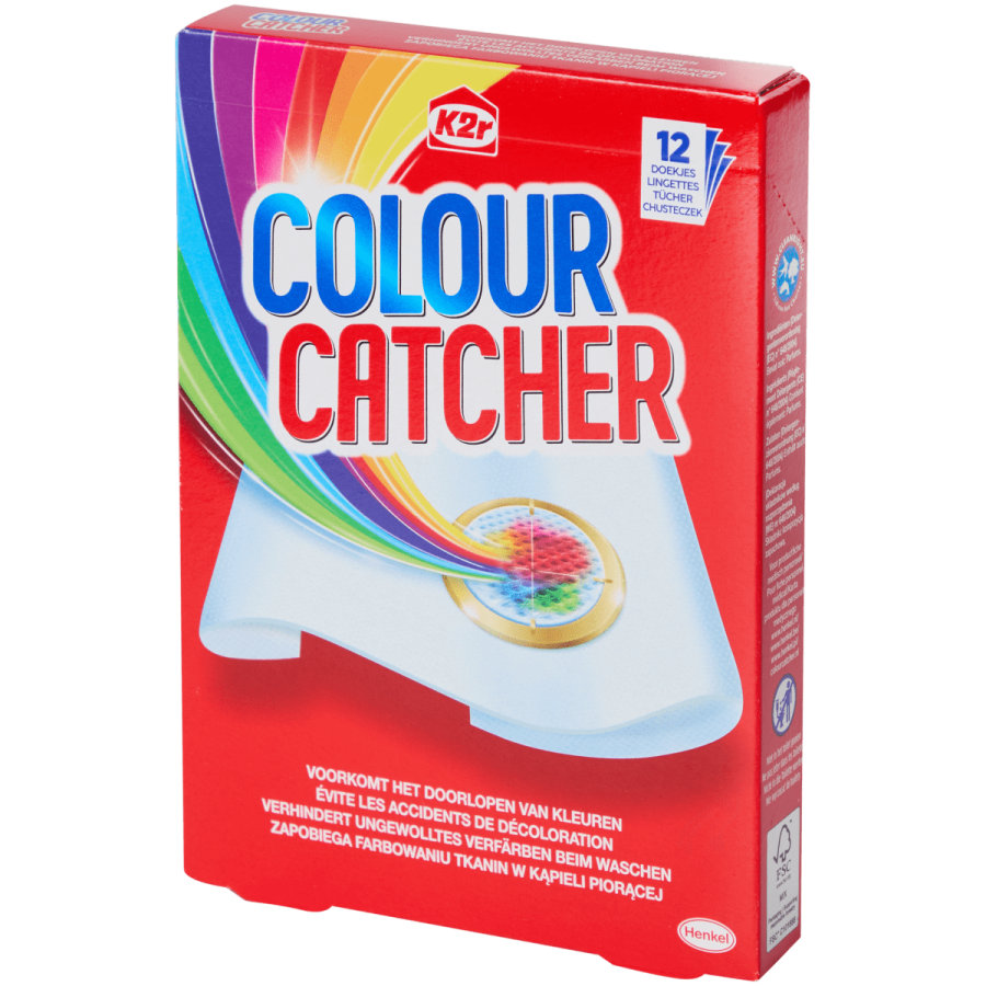 Șervețele anti-transfer de culoare K2r Colour Catcher