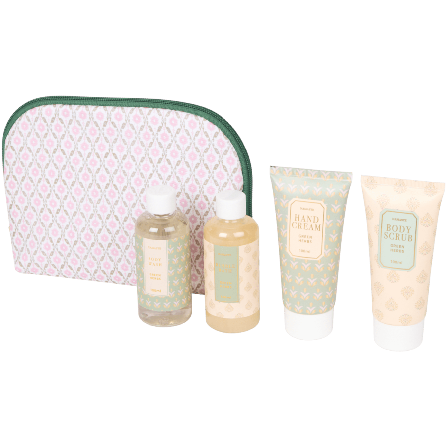 Set cadou Wellness cu geantă de toaletă