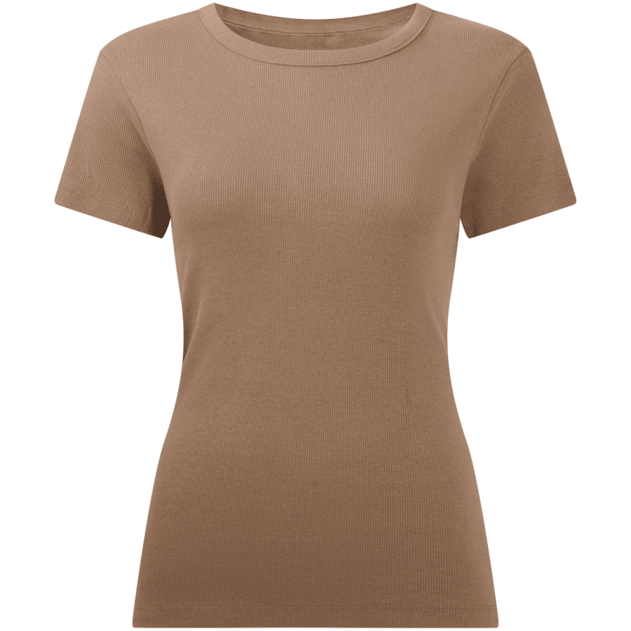 Tricou cu țesătură reiată