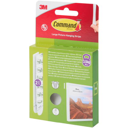 Benzi adezive pentru rame foto 3M Command