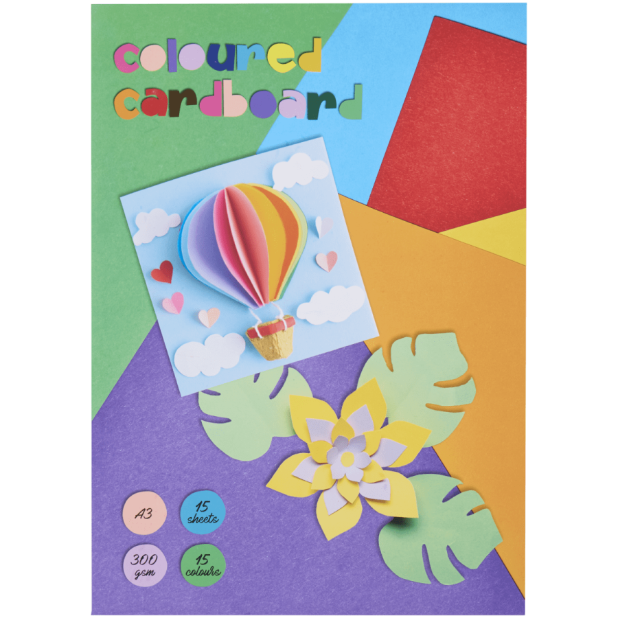 Carton colorat pentru hobby A3