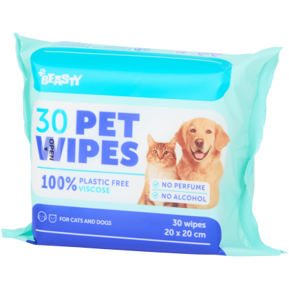 Șervețele umede pentru animale de companie Beasty