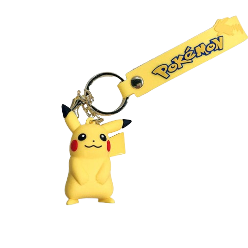Breloc pentru Chei VICTINY® Ghiozdan, Geanta, Penar, model pikachu, pokemon, Pentru Copii, galben