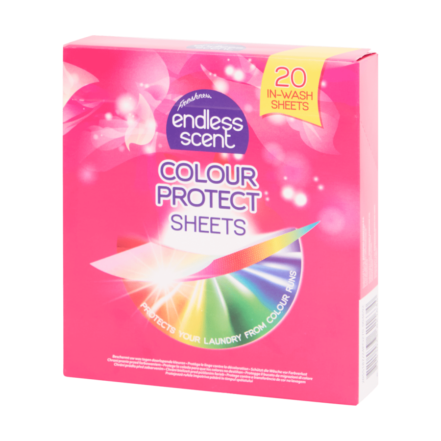 Șervețele anti-transfer de culoare pentru mașina de spălat Endless Scent