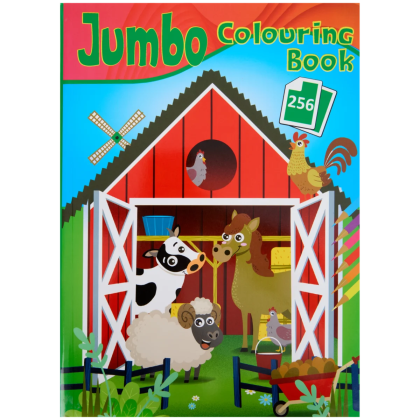 Carte de colorat Jumbo