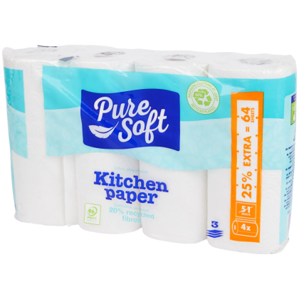 Prosoape de hârtie Pure Soft