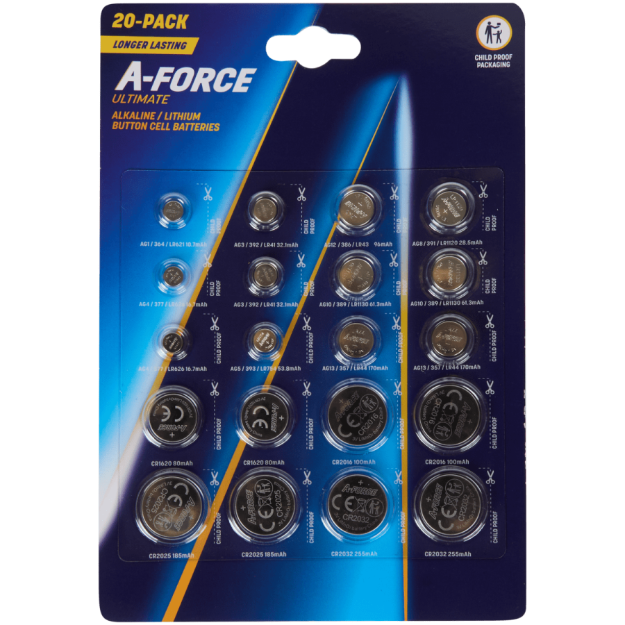 Baterii tip pastilă cu litiu A-Force